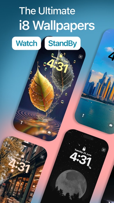 Wallpapers 18 - Lock Screen Screenshot