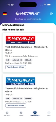 Matchplay CLUB IN ONE screenshot