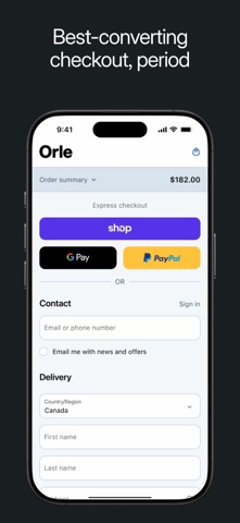 Shopify: Sell. Run a business. iPhone screenshot 4
