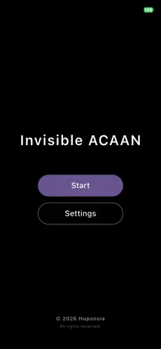 Invisible ACAAN screenshot