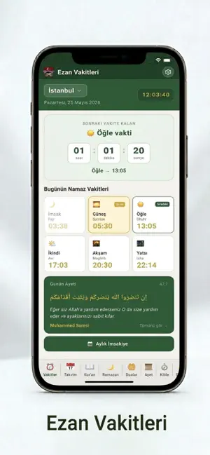 Ezan Vakitleri TR screenshot 1