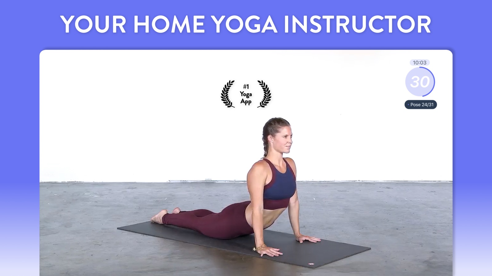 Simply Yoga - Home Workouts apple_tv screenshot 1