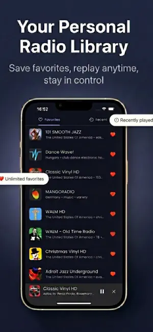 Radiara - FM & Internet Radio screenshot 3