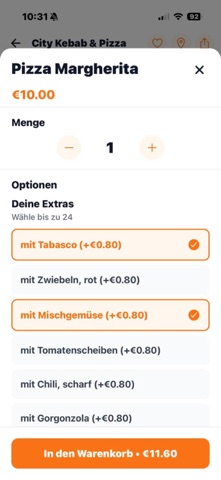 Lieferzeit.at screenshot