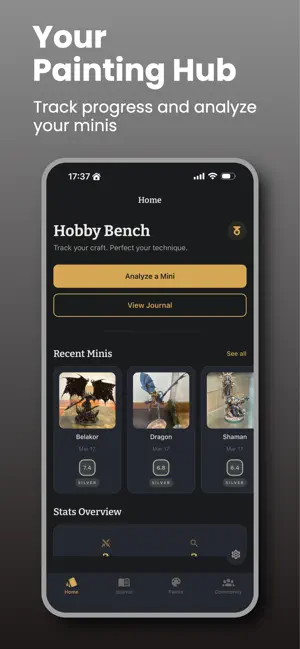 Hobby Bench screenshot 1