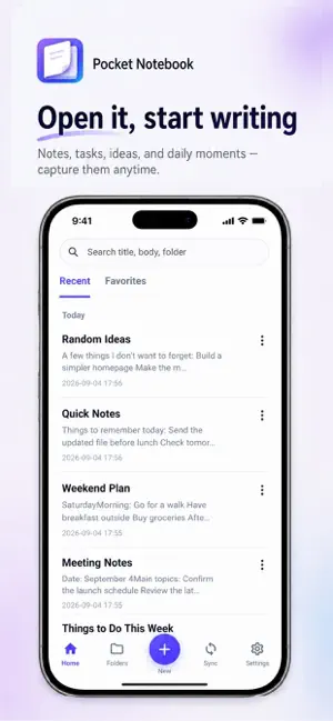 MovoNote screenshot 1
