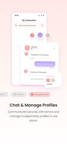 Mom's Milk Breast Milk Sharing screenshot