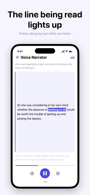 Voice Narrator Text-to-speech screenshot 3