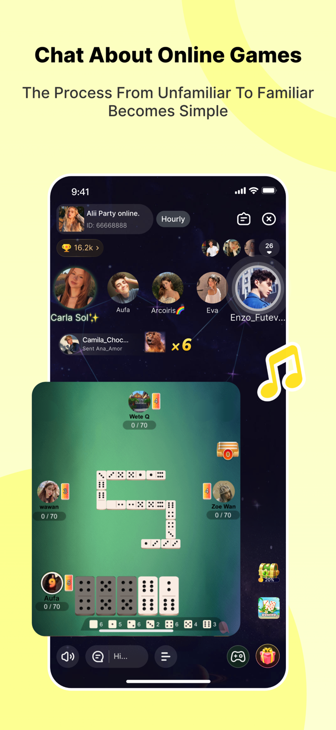 Alii-Jogue e faça amigos