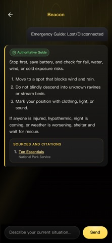 Beacon Survival SOS Screenshot 2 of 4