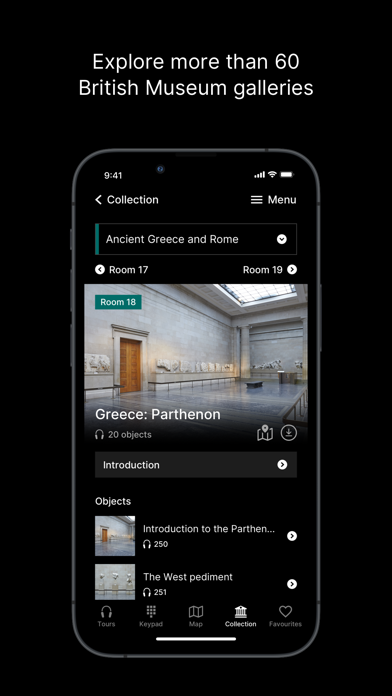 British Museum Audio Screenshot