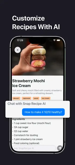 SnapRecipe: AI Food Scanner screenshot 3
