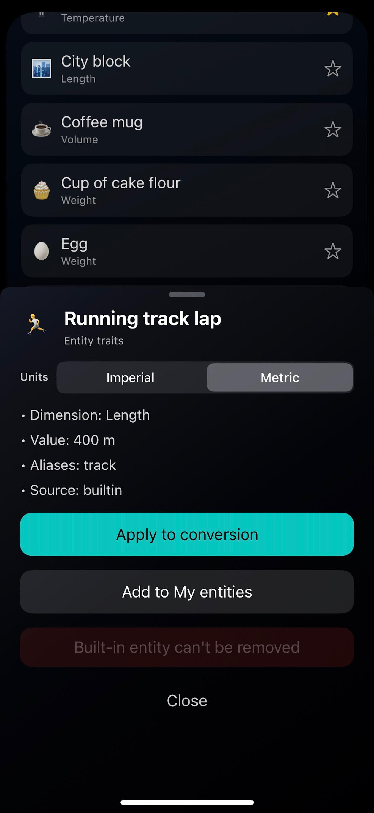 Converter: US-Metric Units