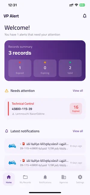 VP Alert screenshot 3