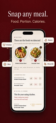 Caltrace: AI Food Tracker screenshot
