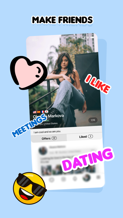 Kokorooz - Make friends app Screenshot