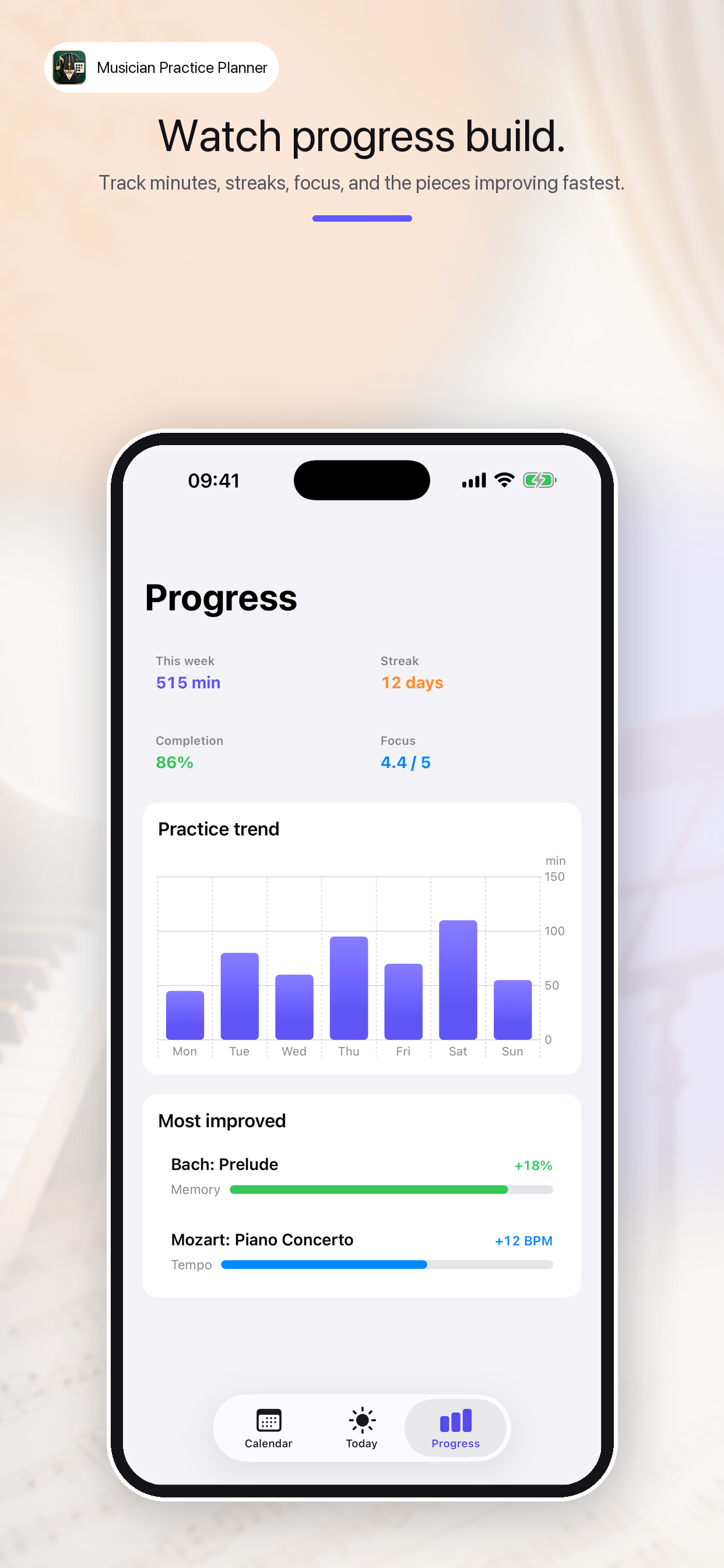 Musician Practice Planner screenshot 5