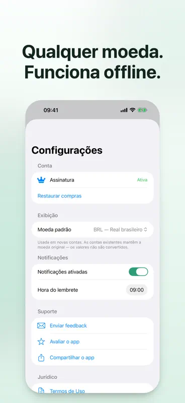 Bill Reminder: Contas a Pagar screenshot 6 of 7