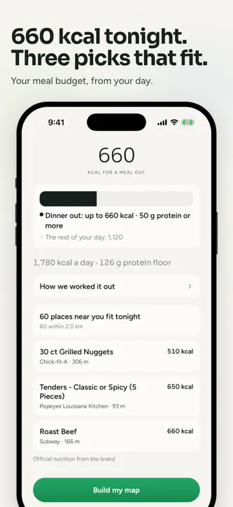 Eatline: Restaurant Macros screenshot 4