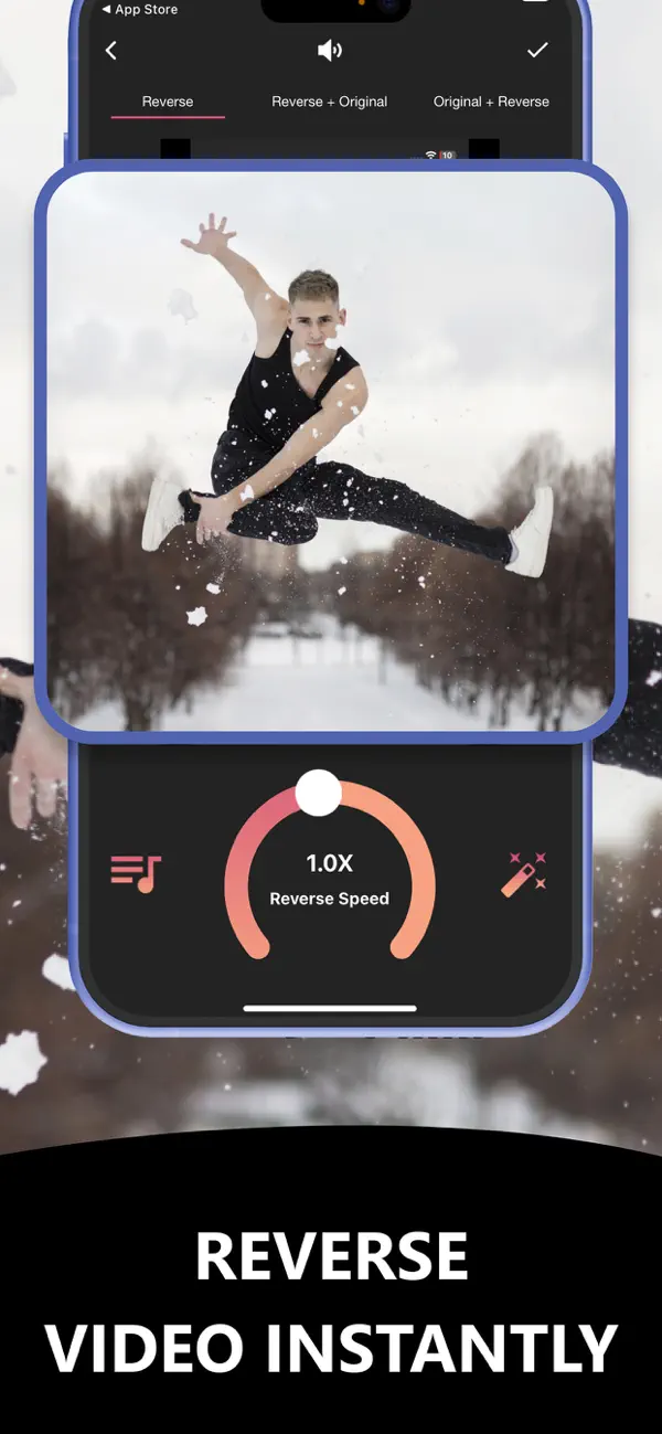 Screenshot #1 pour Slow Fast－Video Speed Editor