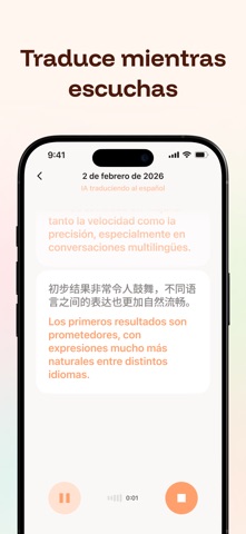 Intent: Traduce tus chats iPhone screenshot 3