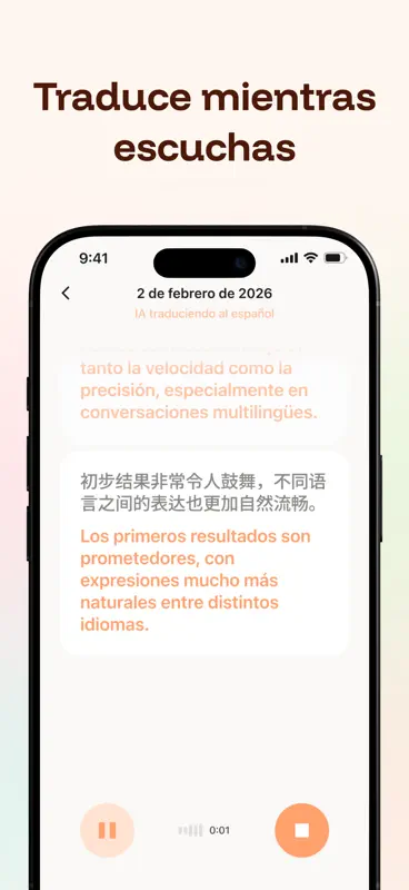 Intent: Traduce tus chats screenshot 3 of 9