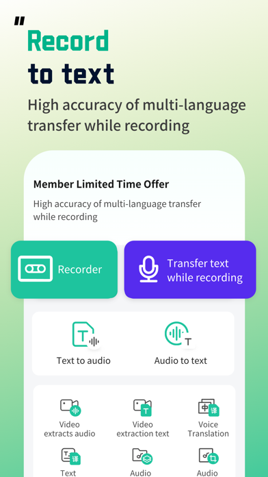 Sound Recorder - Audio Memos app screenshot