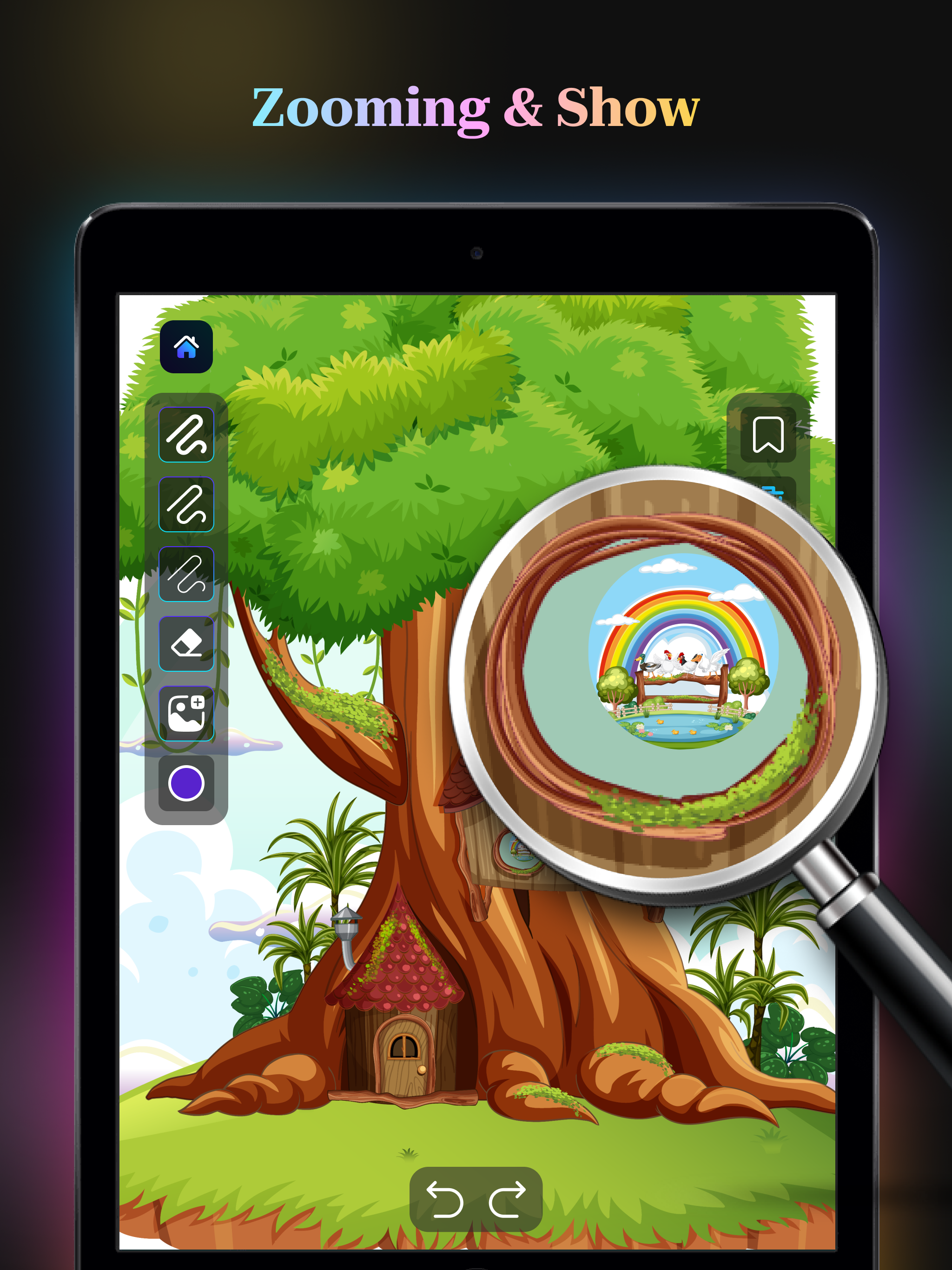 Endless Zoom Canvas Camera