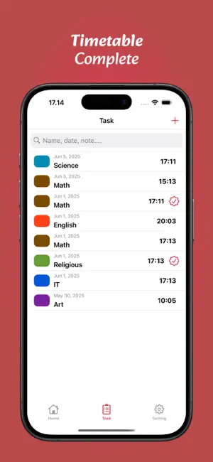 School Timetable & Task screenshot 2