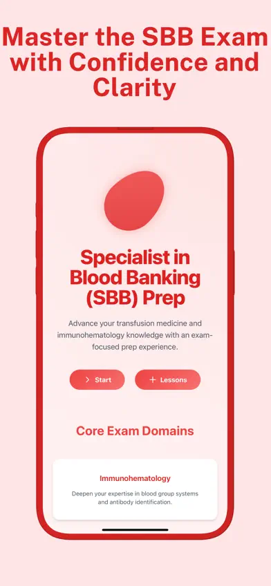 SBB Prep: Blood Banking screenshot 1