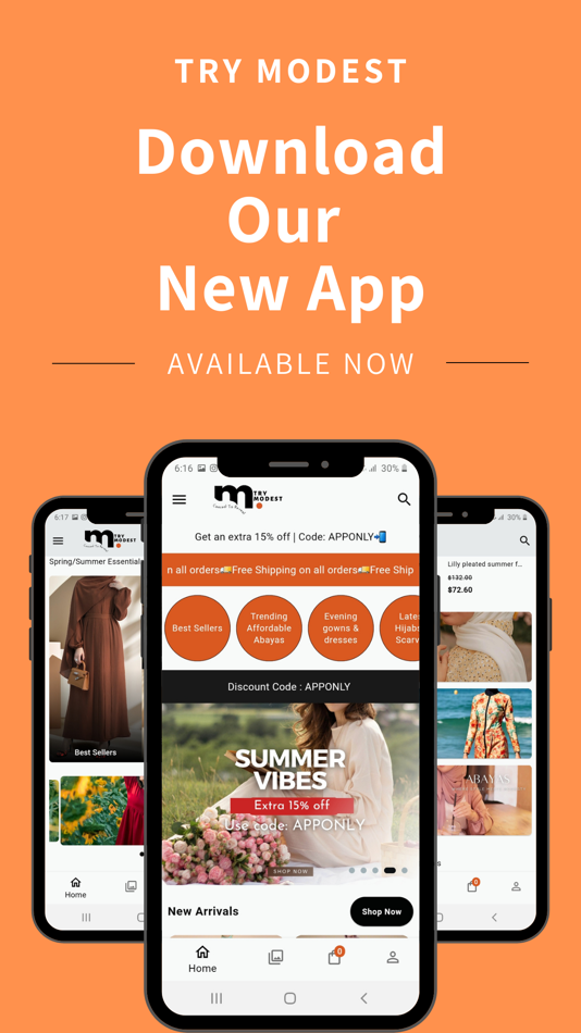 #1. Try Modest (iOS) 由: Farheen Najeeb