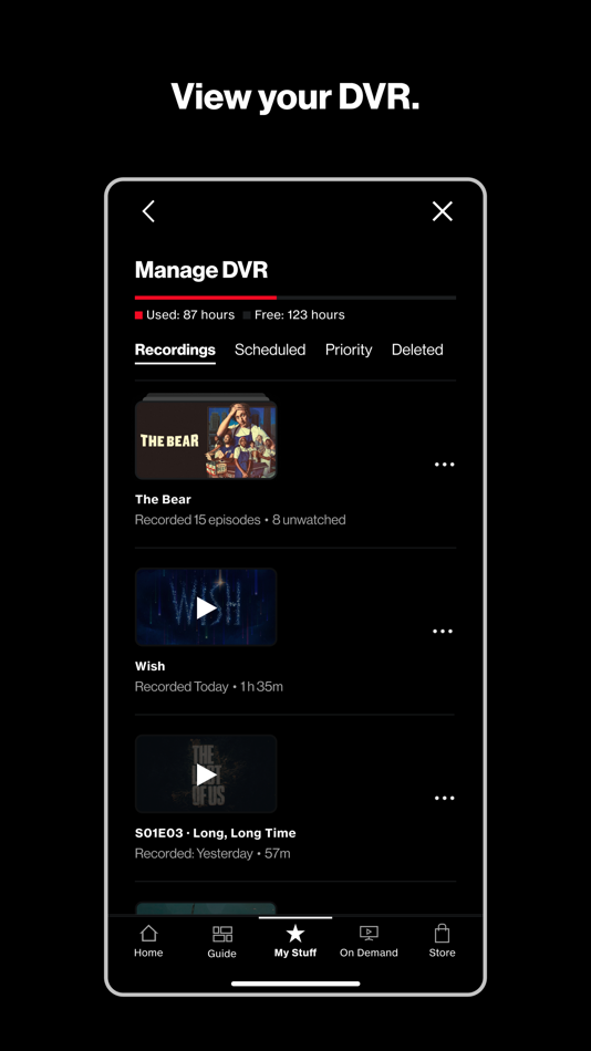 #4. Fios TV Mobile (iOS) By: Verizon Services Corporation