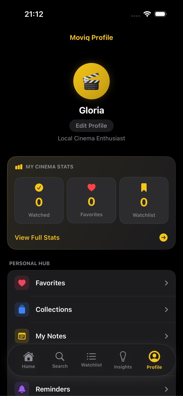 iPhone screenshot