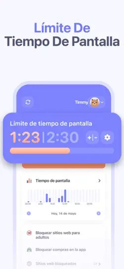 Captura de pantalla de Controles Parentales Y Bloqueo en iPhone 3