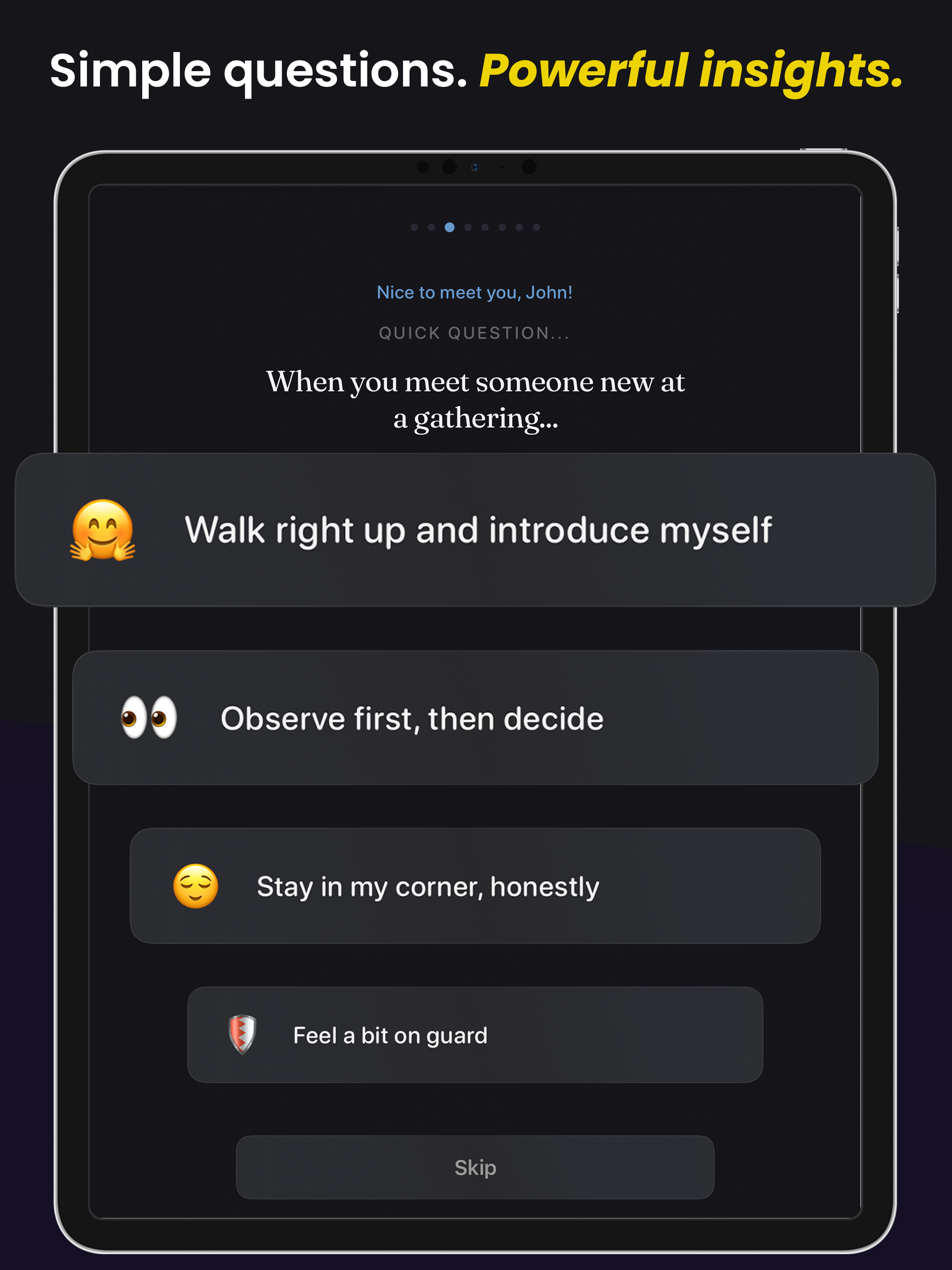 BIG FIVE — Personality Test screenshot 10