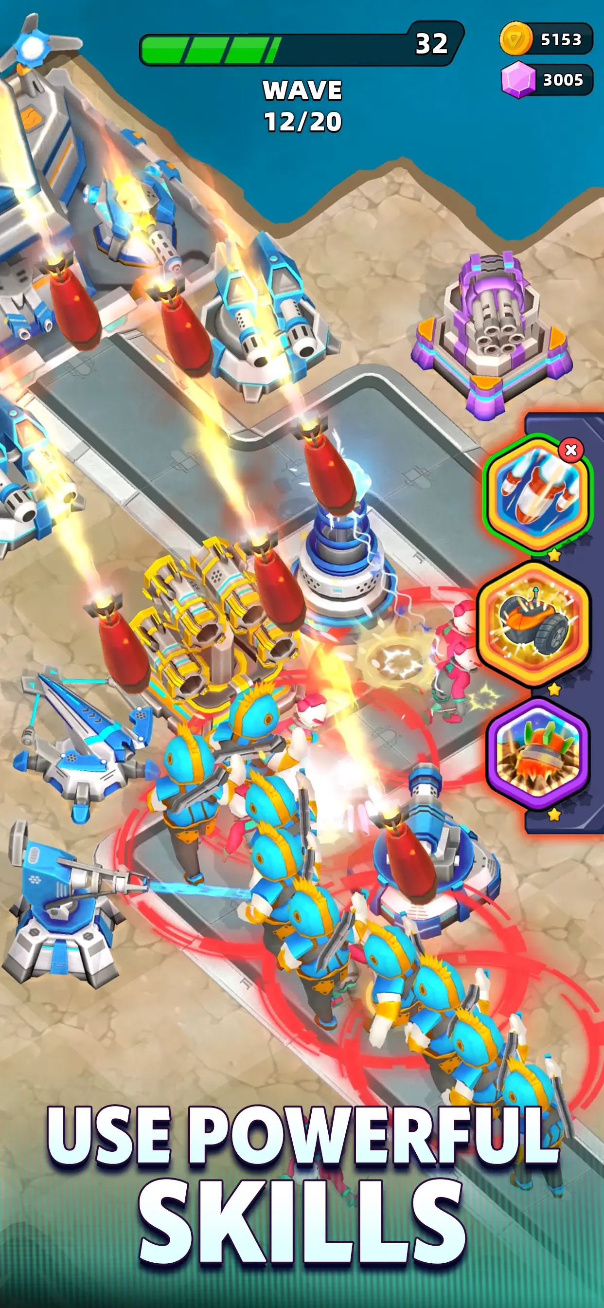 Raid Rush: Tower Defense TD screenshot 5