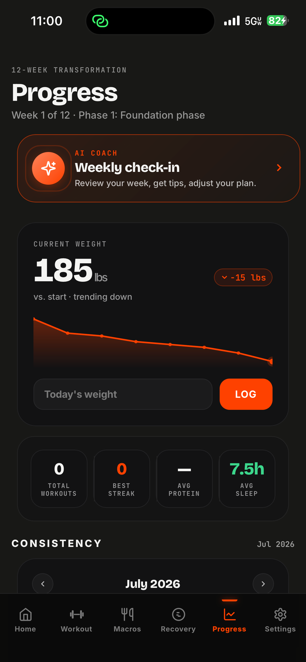 IronForge AI Fitness Coach screenshot 4