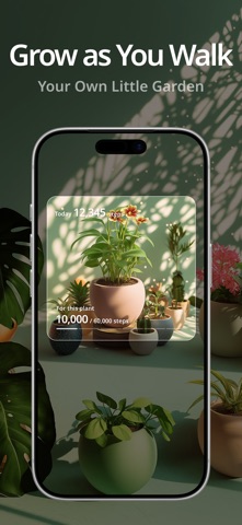 PixelPot: Step Tracker Garden Screenshot 1 of 5