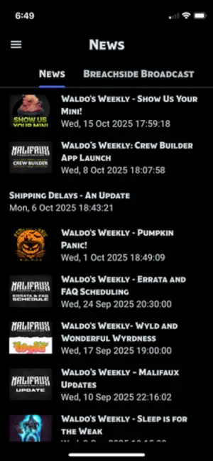 Malifaux 4E Crew Builder screenshot 4