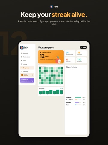Parle – Speak French iPad screenshot