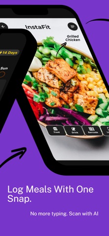 InstaFit - Calorie Tracker Screenshot 2 of 6