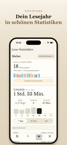 ShelfBuddy: Buch Tracker iPhone screenshot 7