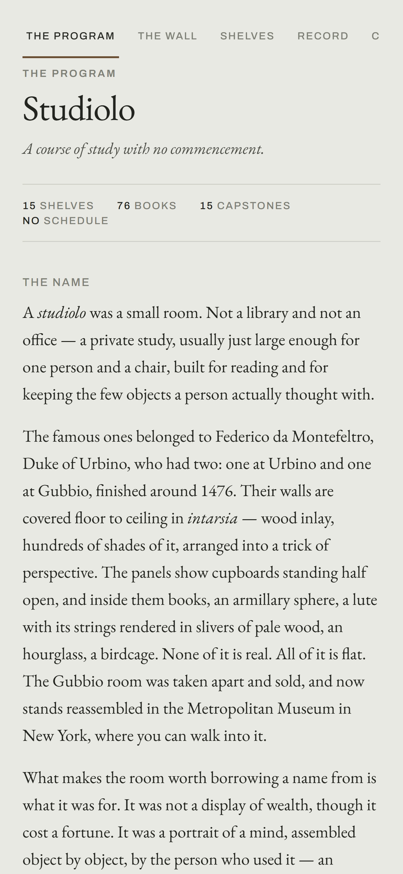 Screenshot 6 of Studiolo: The Long Study