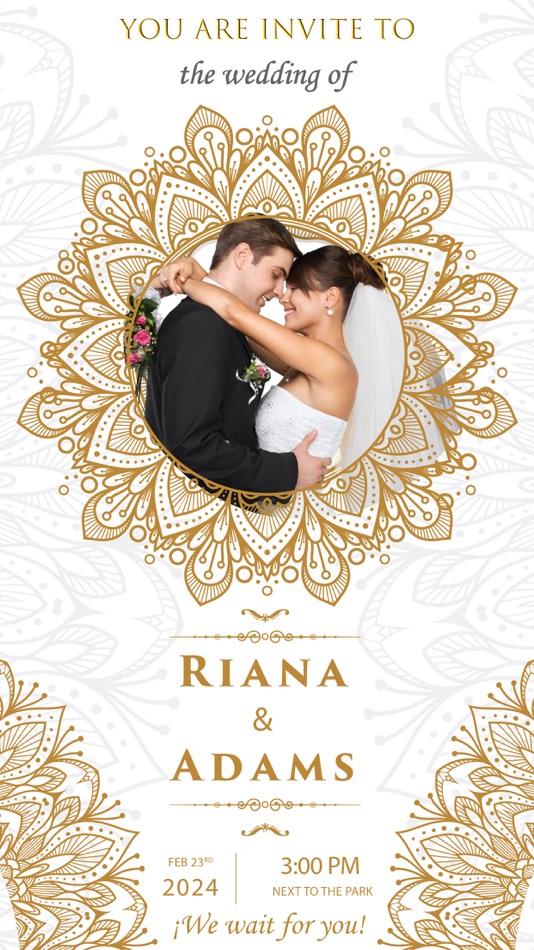 #4. Digital invitation (iOS) 由: Nazly Maryori Rea Legarda