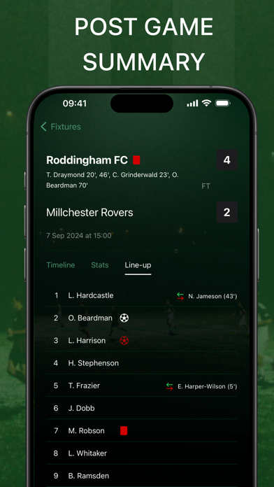 Soccer Coaching: Dugout Screenshot