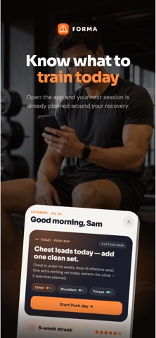 Forma: Workout & Nutrition Screenshot 4 of 6