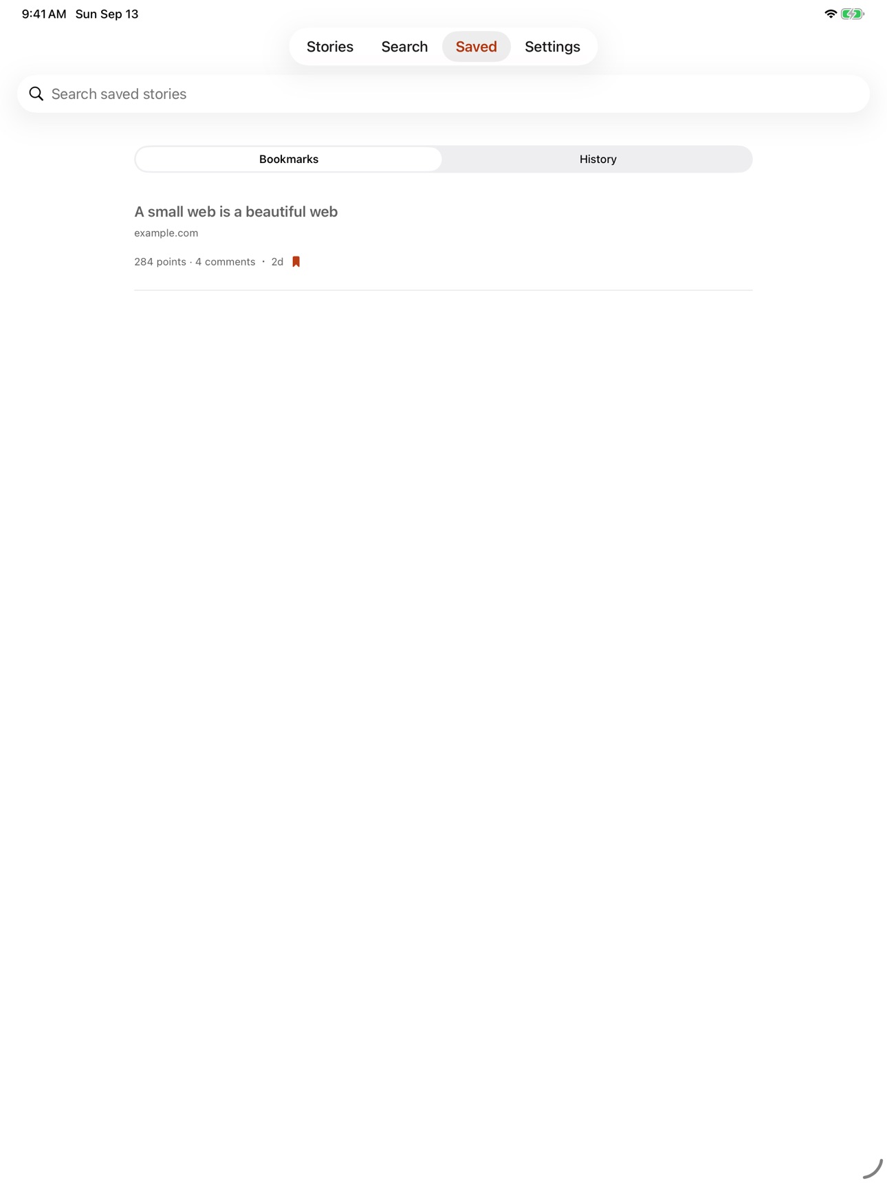 Screenshot 7 of Ember for Hacker News