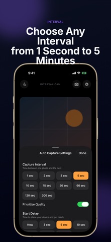 Interval Camera: Auto Capture Screenshot 2 of 6