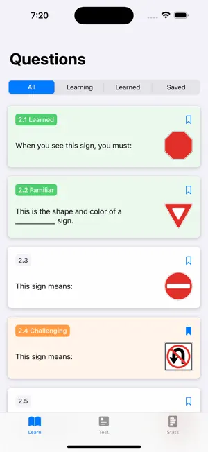 PA DMV Test Prep screenshot 1