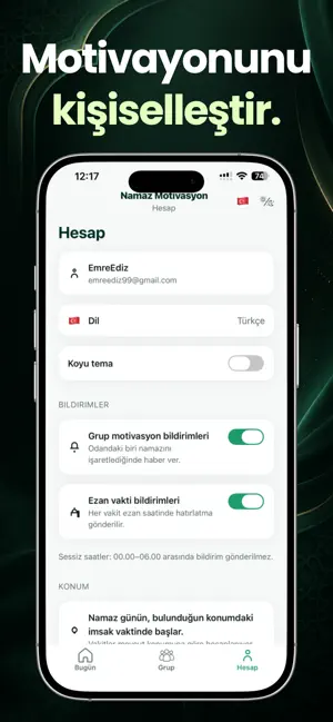 Namaz Motivasyonu: Vakit-Takip screenshot 3